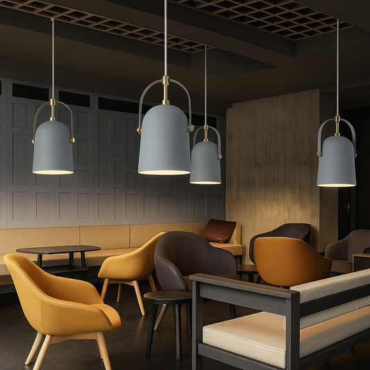 Adjustable Nordic Pendant Light – Minimalist Metal Design for Dining and Workspaces 1