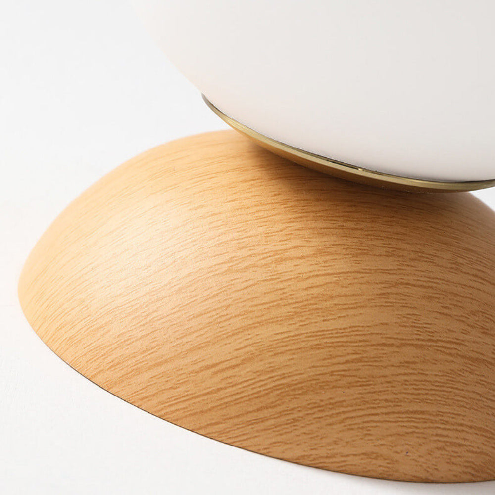 Japanese Style Flush Mount Ceiling Light Fixture with Soft Diffuser – Natural Wood Design for Indoor Use 11