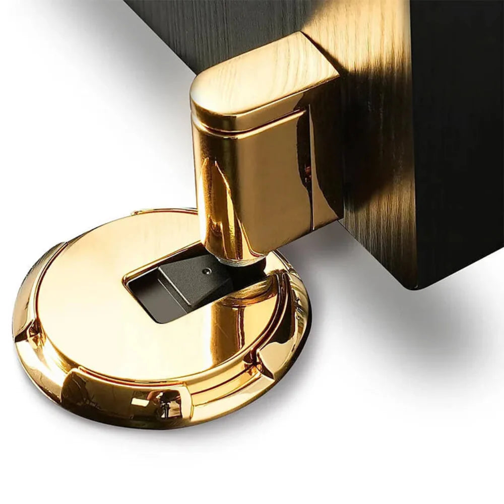 Modern Magnetic Door Stopper Holder – Adjustable, No Drill Installation, Durable Design 2