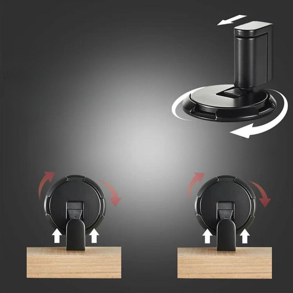 Modern Magnetic Door Stopper Holder – Adjustable, No Drill Installation, Durable Design 6