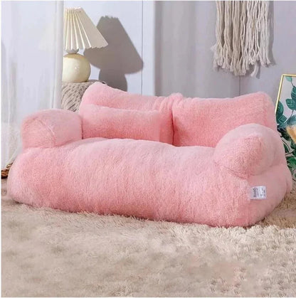 Orthopedic Pet Sofa with Removable Cover and Waterproof Base – Plush Comfort for Dogs and Cats 4