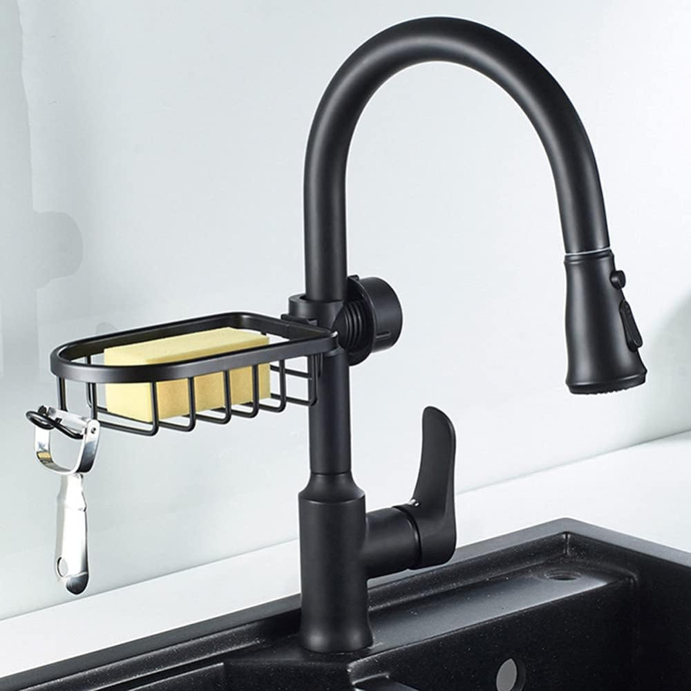 Adjustable Aluminum Shower and Sink Organizer – Versatile Bathroom and Kitchen Storage Solution 5