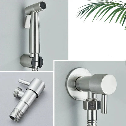 Hygienic Stainless Steel Bidet Sprayer for Clean Comfort – Easy Installation and Eco-Friendly Design 4