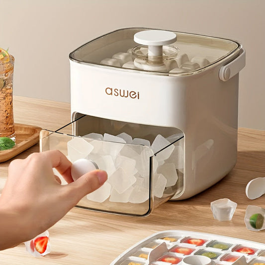Large Ice Cube and Sphere Maker – Effortless Ice for Drinks and Cocktails 1