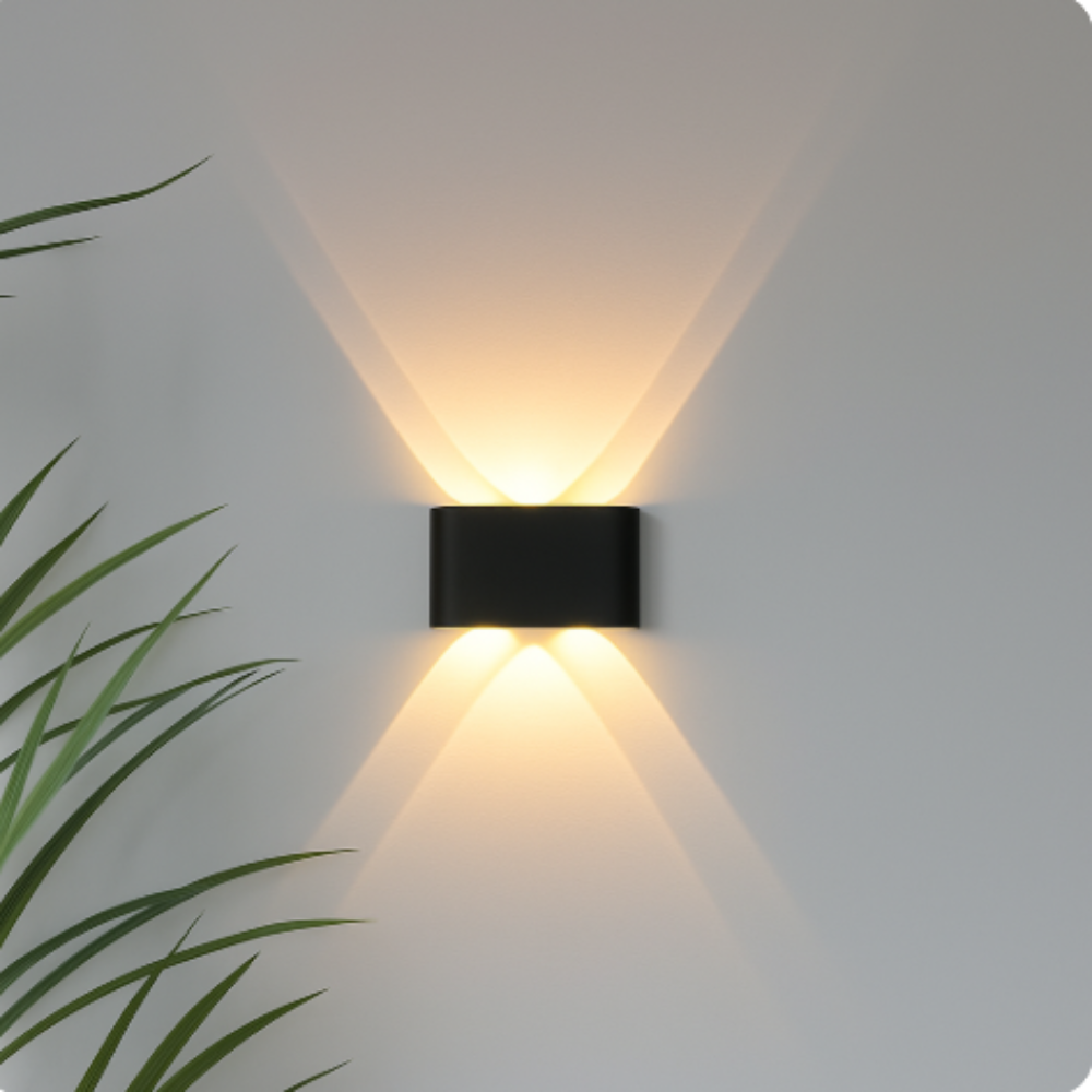 Modern Minimalist Indoor/Outdoor Wall Light – Weather-Resistant Design for Versatile Use 3