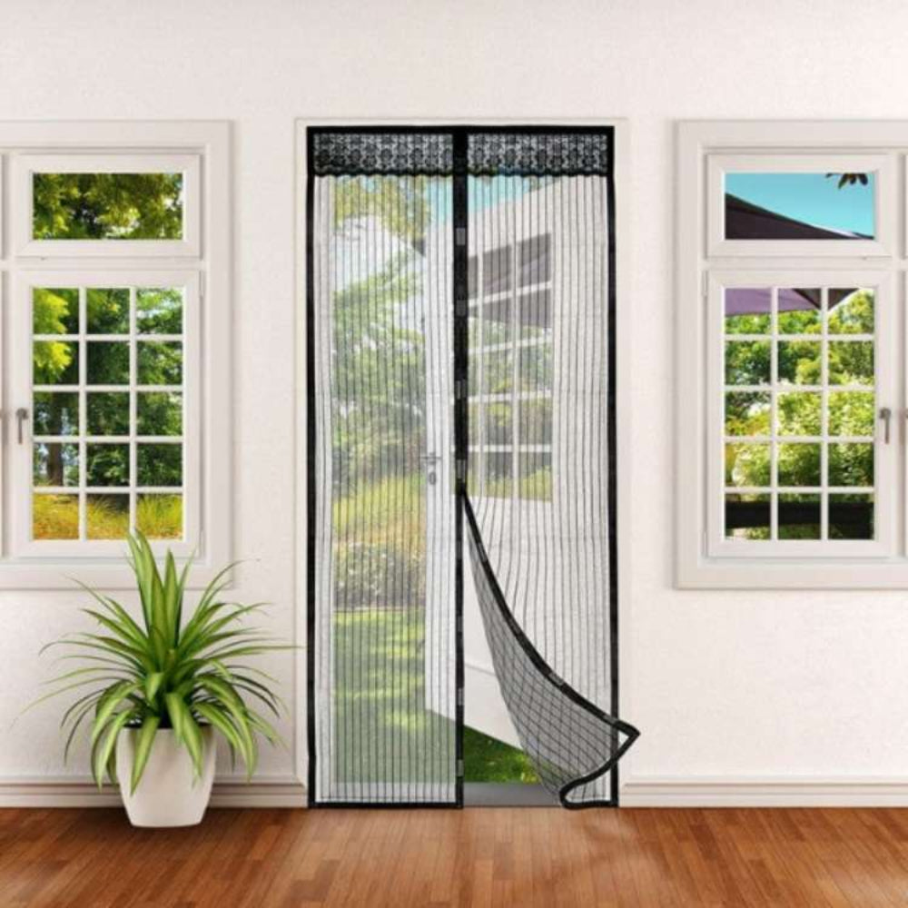 Magnetic Insect Screen for Doors – Durable Mesh Barrier with Automatic Closure 2