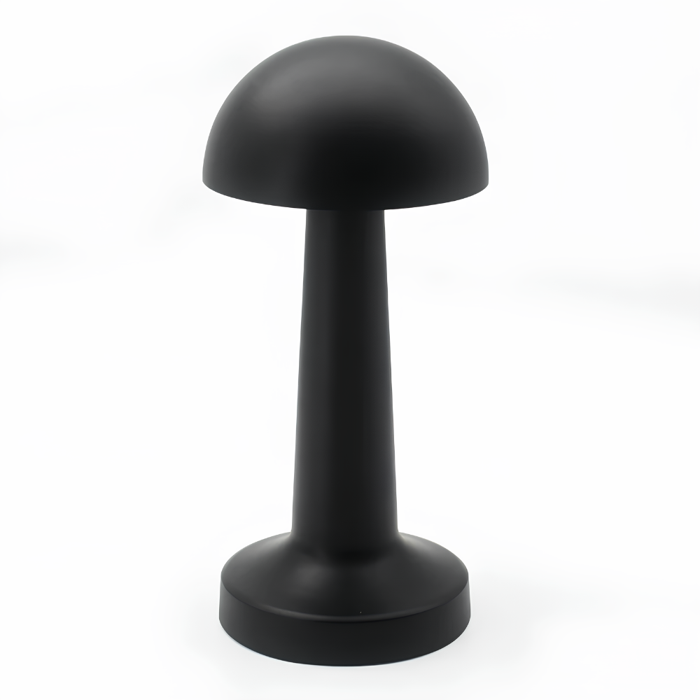 Cordless Mushroom Dome Table Lamp – Portable LED Bedside Lamp with USB-C Charging, Warm Light, and Touch Dimming 4
