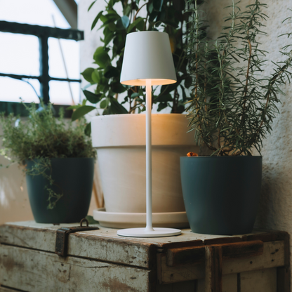 Wireless Table Lamp - Minimalist Portable LED Light with Touch Control and 12-Hour Battery Life 2