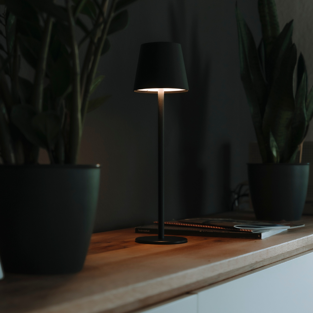 Wireless Table Lamp - Minimalist Portable LED Light with Touch Control and 12-Hour Battery Life 3