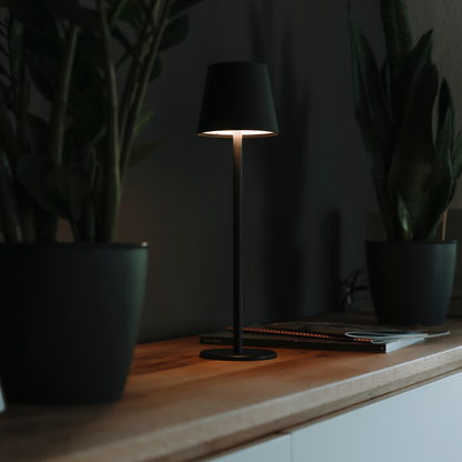 Wireless Table Lamp - Minimalist Portable LED Light with Touch Control and 12-Hour Battery Life 3