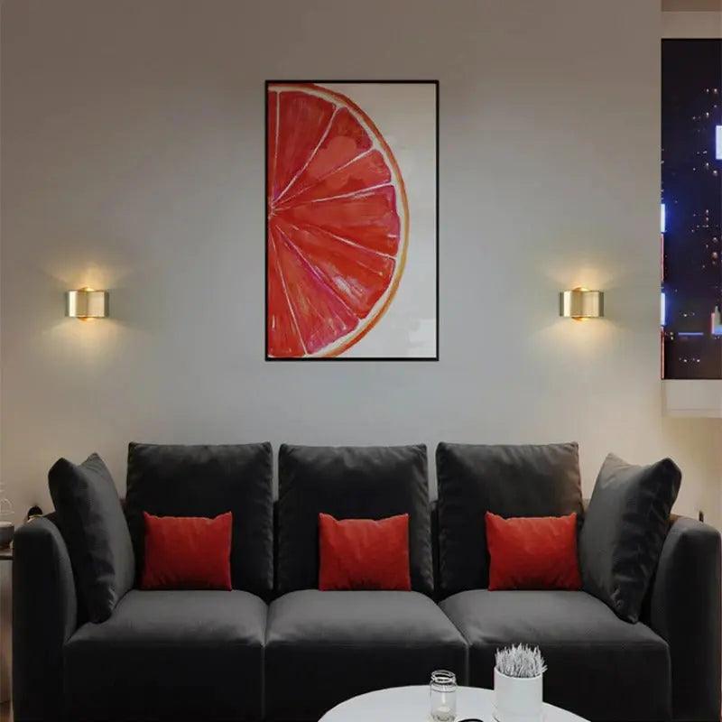 Modern Wall Light with Black and Brass Finish – Elegant and Functional Design for Any Room 3