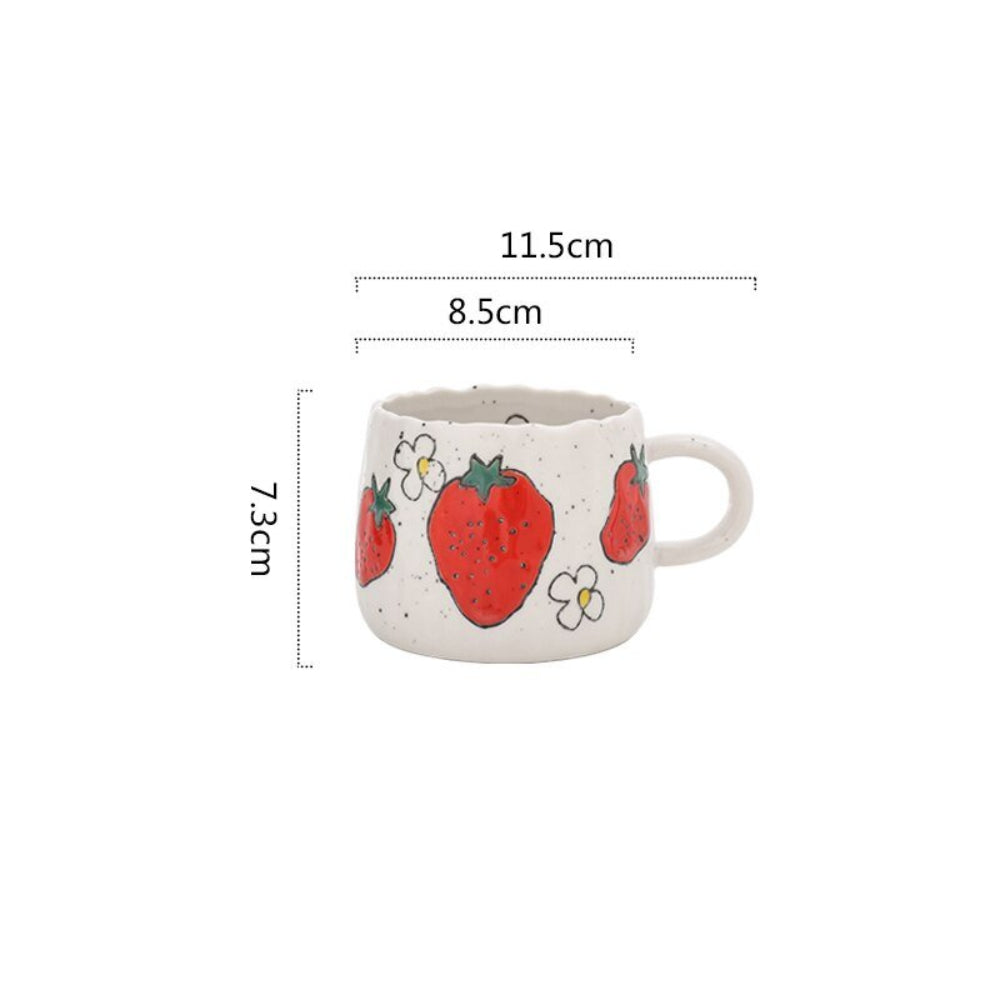 Durable Ceramic Kids Cup with Colorful Patterns – Child-Safe, 300ml Capacity, Dishwasher and Microwave Safe 4