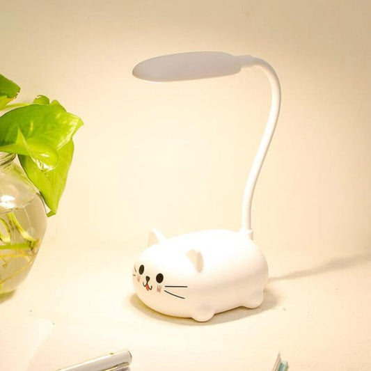 Mini LED Desk Lamp with Cat Design – Compact and Functional Lighting for Home or Office 1