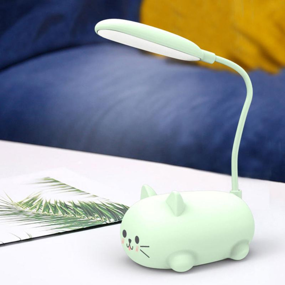 Mini LED Desk Lamp with Cat Design – Compact and Functional Lighting for Home or Office 2