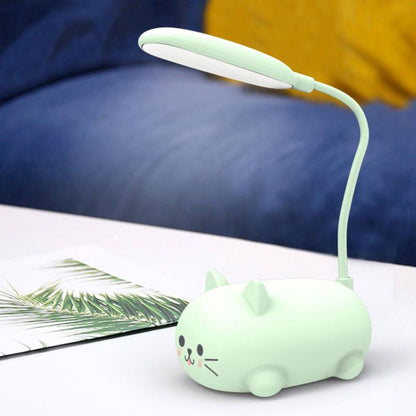 Mini LED Desk Lamp with Cat Design – Compact and Functional Lighting for Home or Office 2