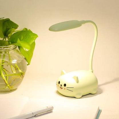 Mini LED Desk Lamp with Cat Design – Compact and Functional Lighting for Home or Office 3