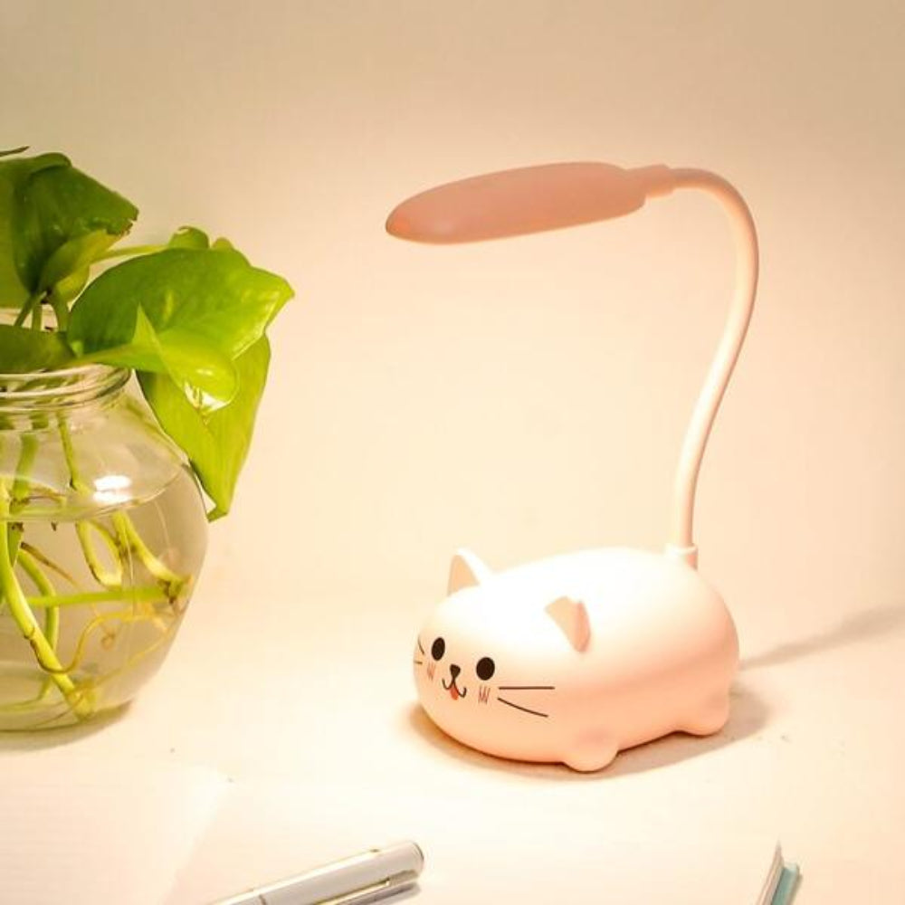 Mini LED Desk Lamp with Cat Design – Compact and Functional Lighting for Home or Office 6