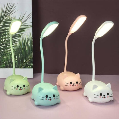 Mini LED Desk Lamp with Cat Design – Compact and Functional Lighting for Home or Office 7