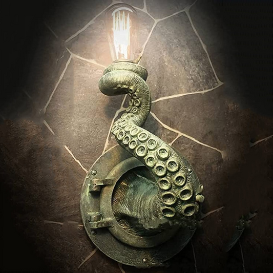 Sculptural Octopus Wall Light – Unique Resin Tentacle Design for Dramatic Ambient Lighting, Perfect Wall Sconce for Ecclectic Interiors 1
