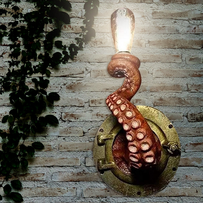 Sculptural Octopus Wall Light – Unique Resin Tentacle Design for Dramatic Ambient Lighting, Perfect Wall Sconce for Ecclectic Interiors 2