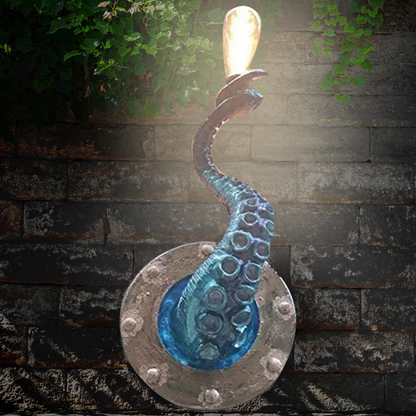 Sculptural Octopus Wall Light – Unique Resin Tentacle Design for Dramatic Ambient Lighting, Perfect Wall Sconce for Ecclectic Interiors 3