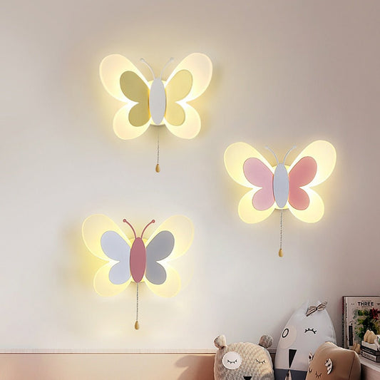 LED Butterfly Wall Light – Elegant Design for Soft Ambient Lighting 1