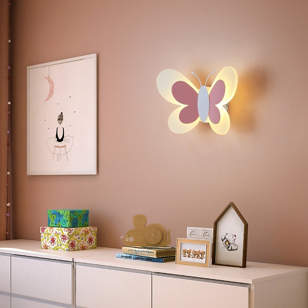 LED Butterfly Wall Light – Elegant Design for Soft Ambient Lighting 4