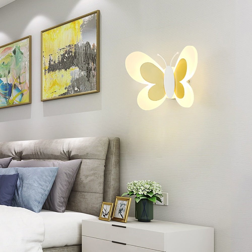 LED Butterfly Wall Light – Elegant Design for Soft Ambient Lighting 5