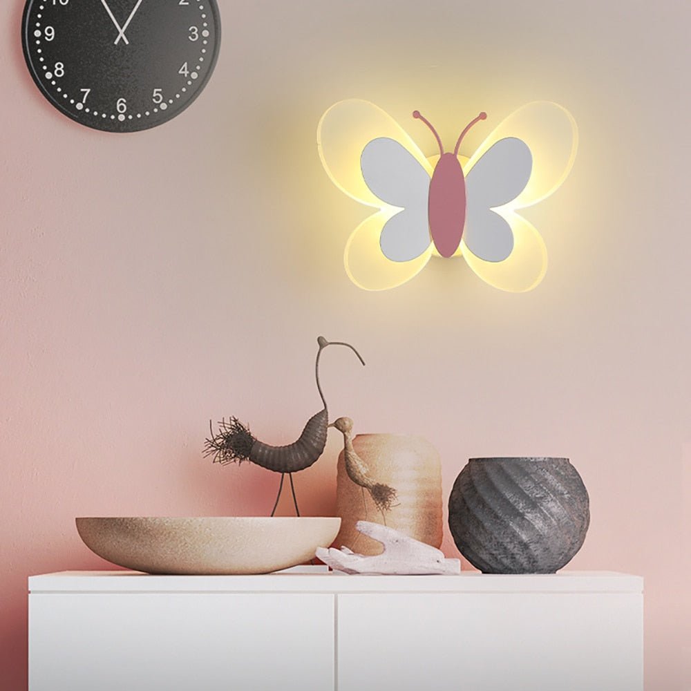 LED Butterfly Wall Light – Elegant Design for Soft Ambient Lighting 8