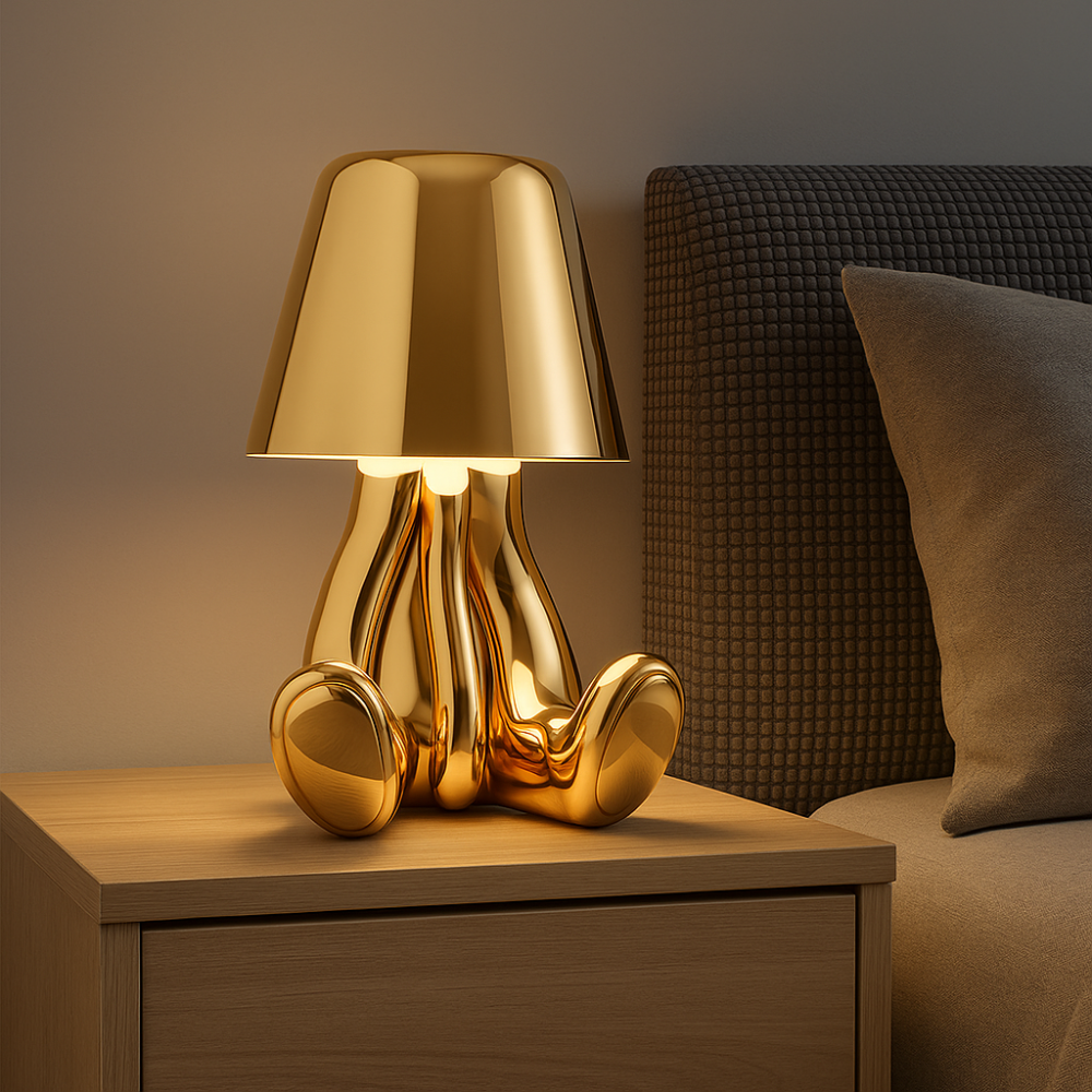Playful LED Table Lamp – Rechargeable Cordless Desk Lamp with Adjustable Warm White Light for Home and Office Decor 1