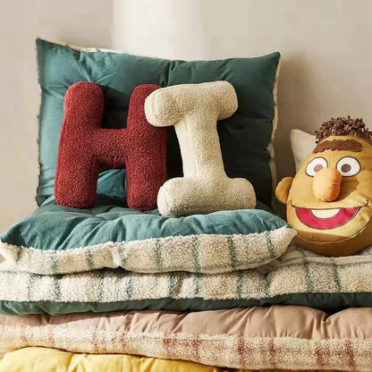 Personalized Alphabet Sofa Cushion – Customizable Plush Pillow for Home Decor 2