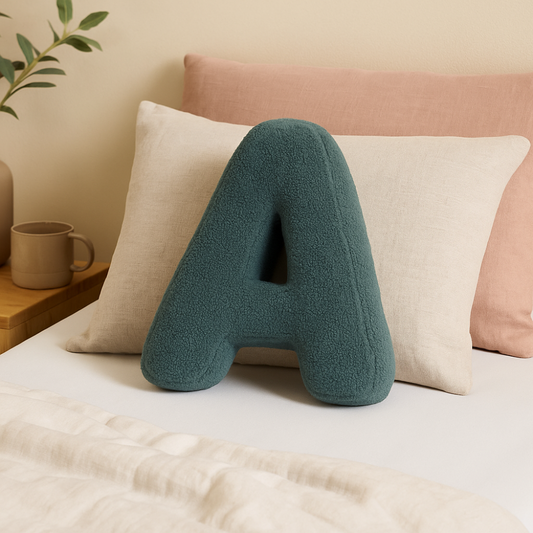 Personalized Alphabet Sofa Cushion – Customizable Plush Pillow for Home Decor 1