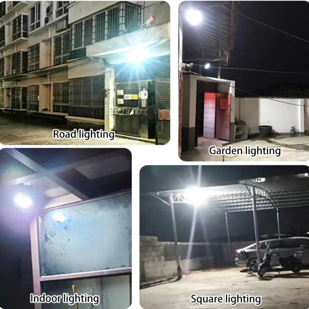 300W Solar-Powered LED Floodlight for Large Outdoor Areas – Weatherproof and Energy-Efficient 5