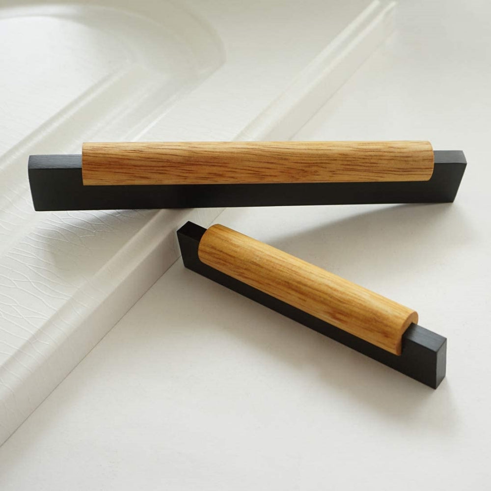 Natural Wood Cabinet Handles for Kitchen – Durable and Stylish Design 4