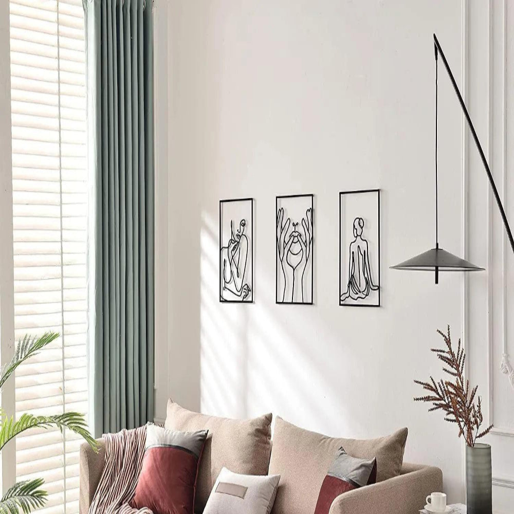 Modern Abstract Line Wall Art for Minimalist Interiors – Available in Multiple Sizes 13