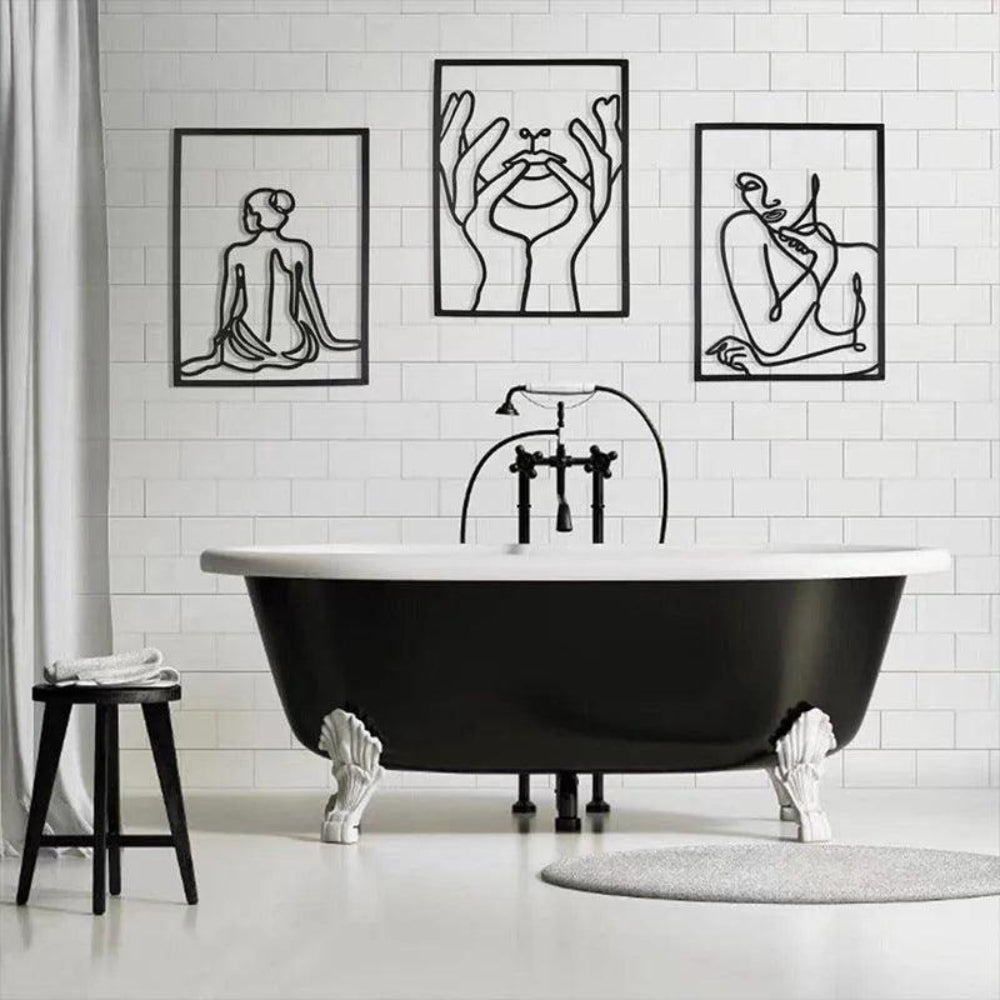 Modern Abstract Line Wall Art for Minimalist Interiors – Available in Multiple Sizes 16