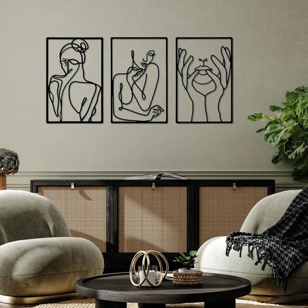 Modern Abstract Line Wall Art for Minimalist Interiors – Available in Multiple Sizes 18