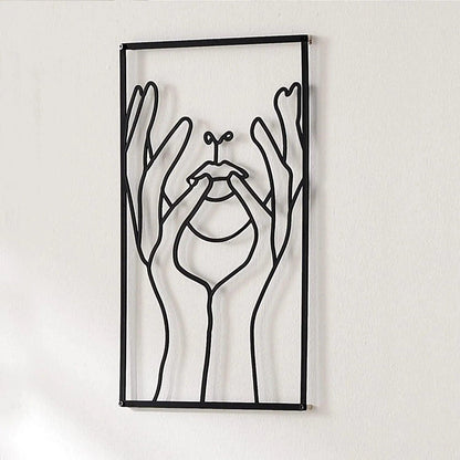 Modern Abstract Line Wall Art for Minimalist Interiors – Available in Multiple Sizes 21