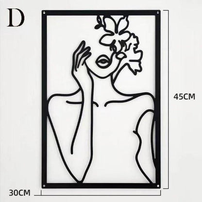 Modern Abstract Line Wall Art for Minimalist Interiors – Available in Multiple Sizes 5