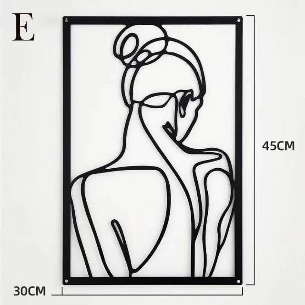 Modern Abstract Line Wall Art for Minimalist Interiors – Available in Multiple Sizes 6