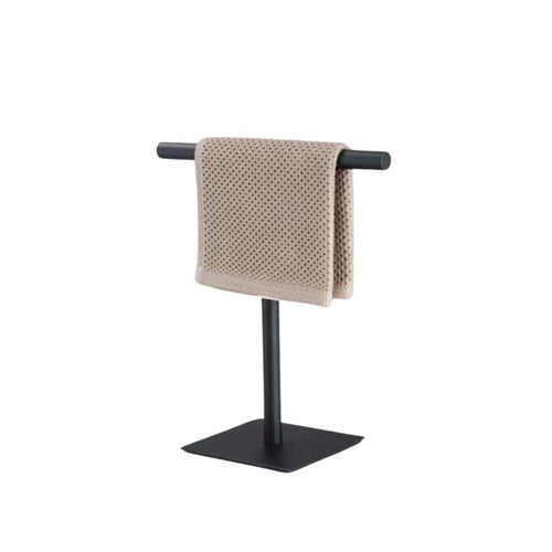 Freestanding Stainless Steel Towel Holder – Compact and Stylish Bathroom Accessory 1
