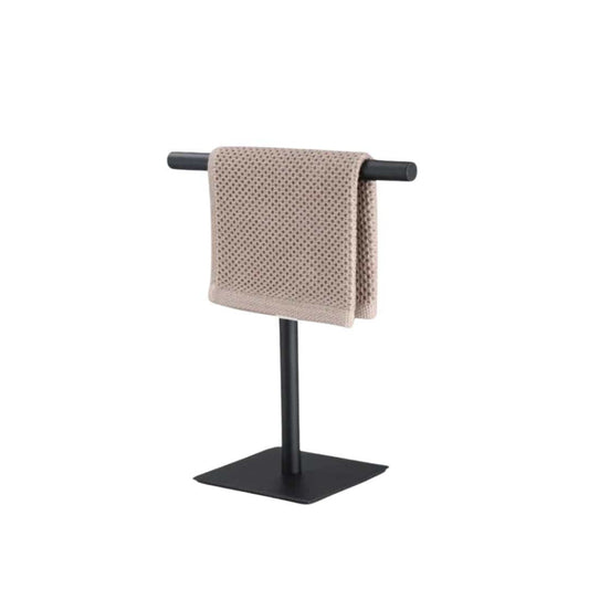 Freestanding Stainless Steel Towel Holder – Compact and Stylish Bathroom Accessory 1