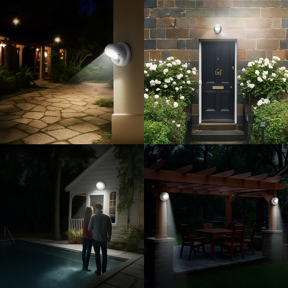 Modern LED Light with Intelligent Motion Sensor – Wireless, Rechargeable, and Ultra-Bright 4