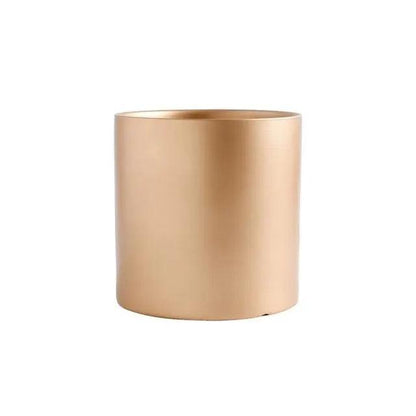 Minimalist Ceramic Plant Pot – Scandinavian Design with Drainage Hole and Saucer 7