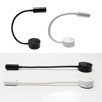 Flexible LED Wall Light with Adjustable Neck for Bed, Desk, and Wall Mounting 4