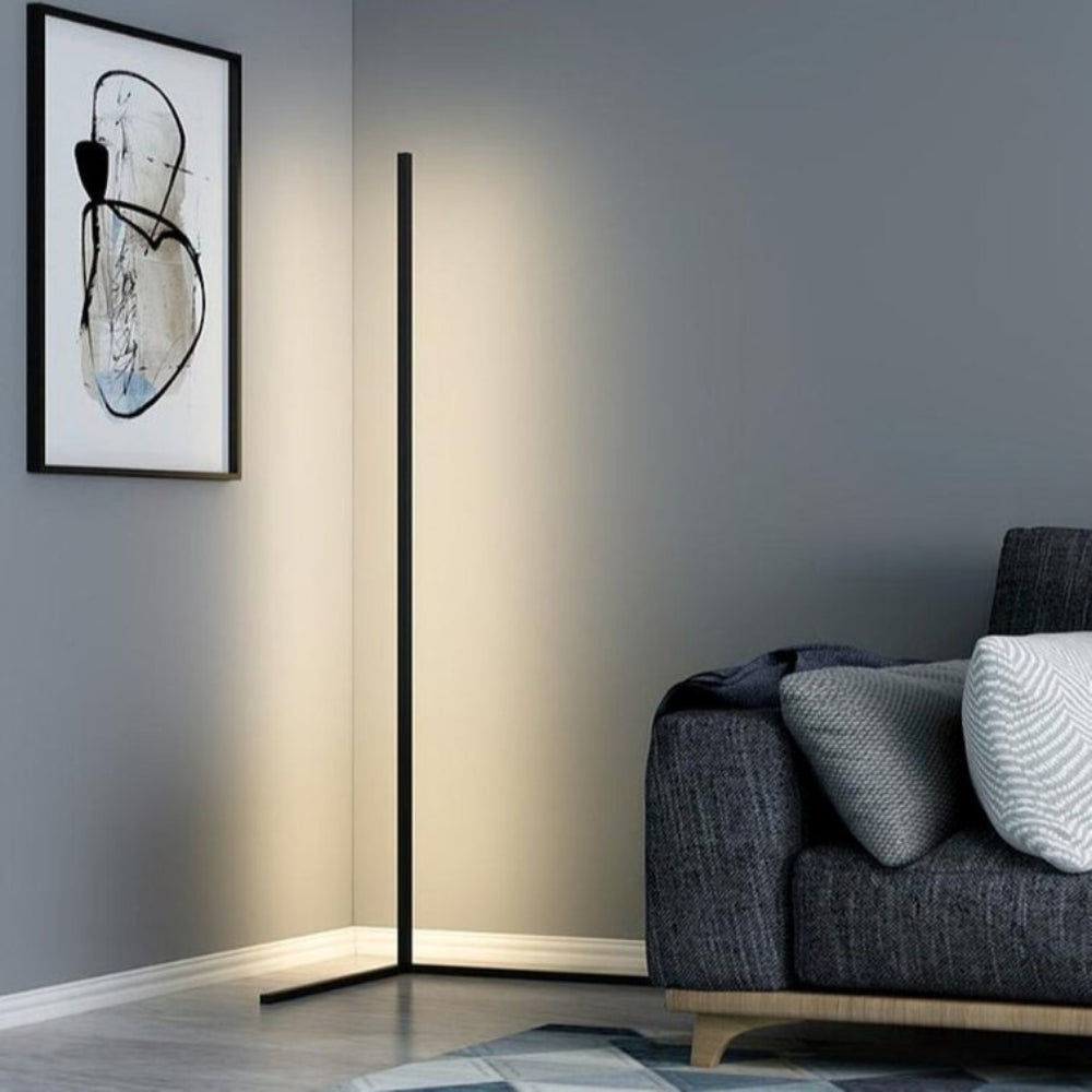 Minimalist Corner LED Floor Lamp with RGB and Tri-Color Dimming – 20W, 2200 Lumens 3
