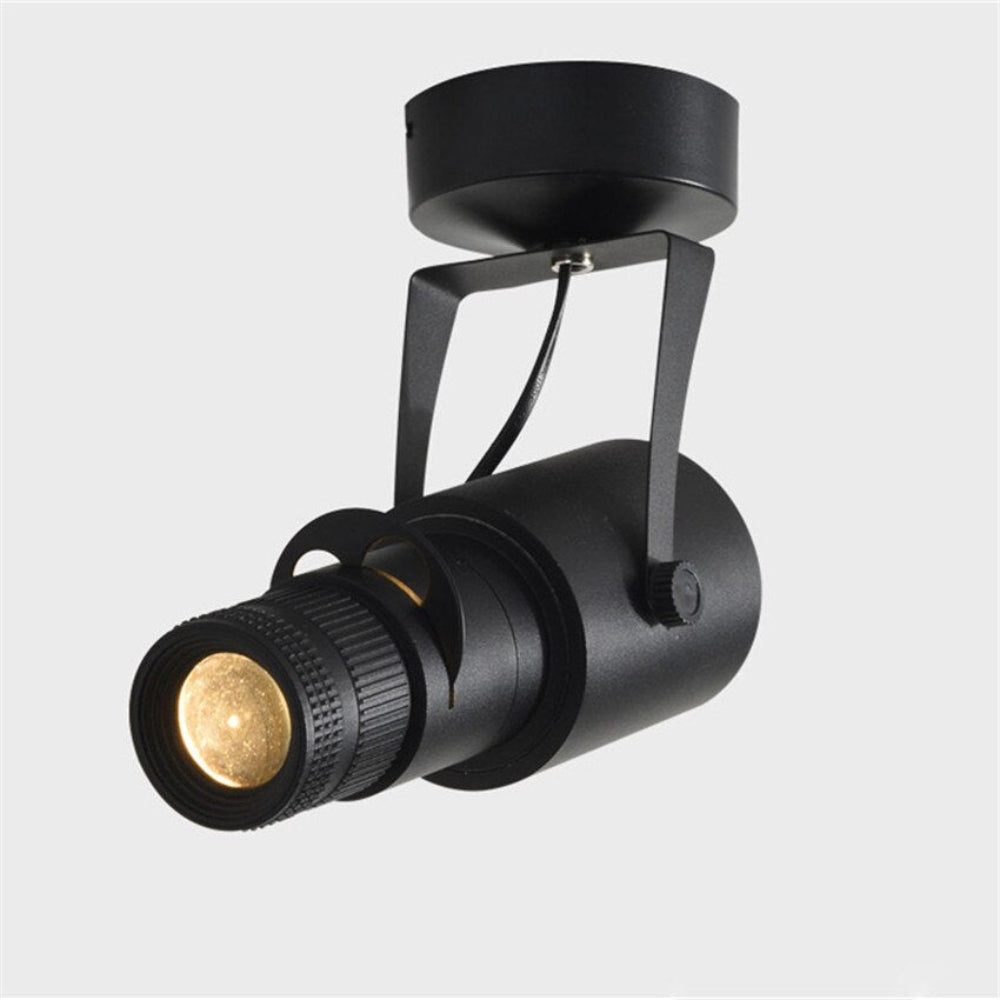 Adjustable LED Spotlight with 3-in-1 Color Modes and Dimmable Function – Modern Brushed Nickel Finish 2