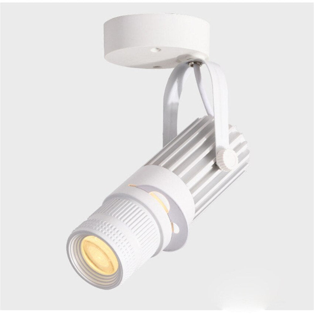 Adjustable LED Spotlight with 3-in-1 Color Modes and Dimmable Function – Modern Brushed Nickel Finish 5