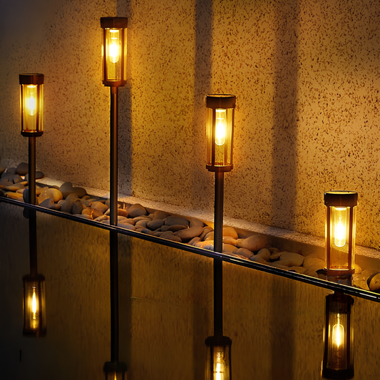 Solar-Powered Outdoor Path Light with Warm LED – Weatherproof Garden Lantern 1