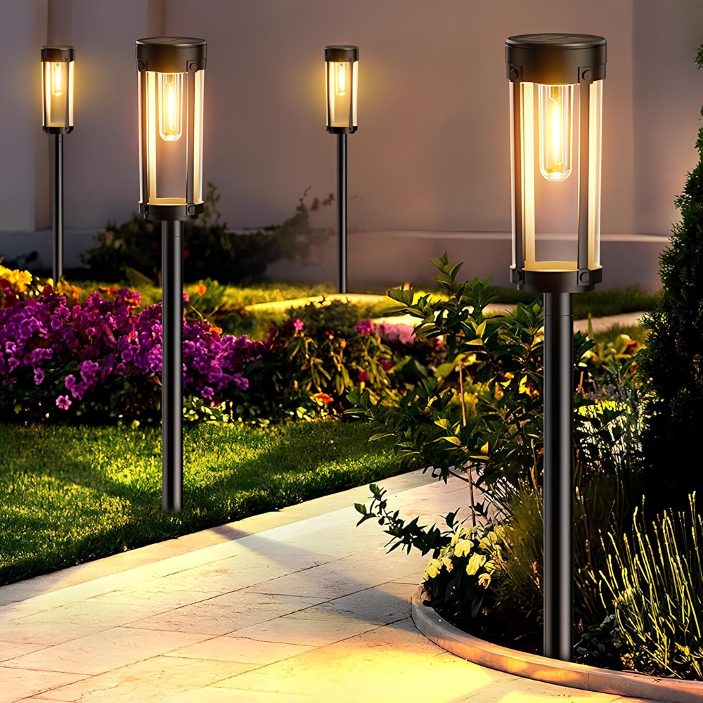 Solar-Powered Outdoor Path Light with Warm LED – Weatherproof Garden Lantern 3